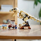 Jurassic World 76940 T Rex-Skelett in der Fossilienausstellung