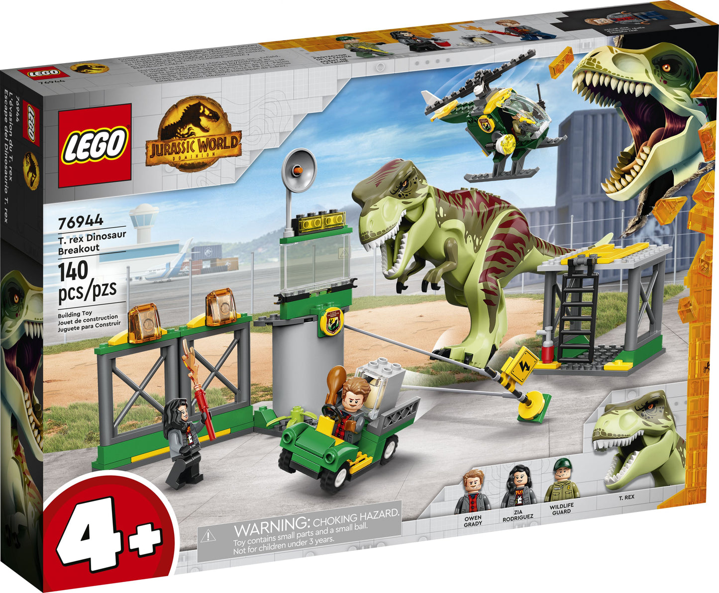 Jurassic World 76944 T Rex Ausbruch