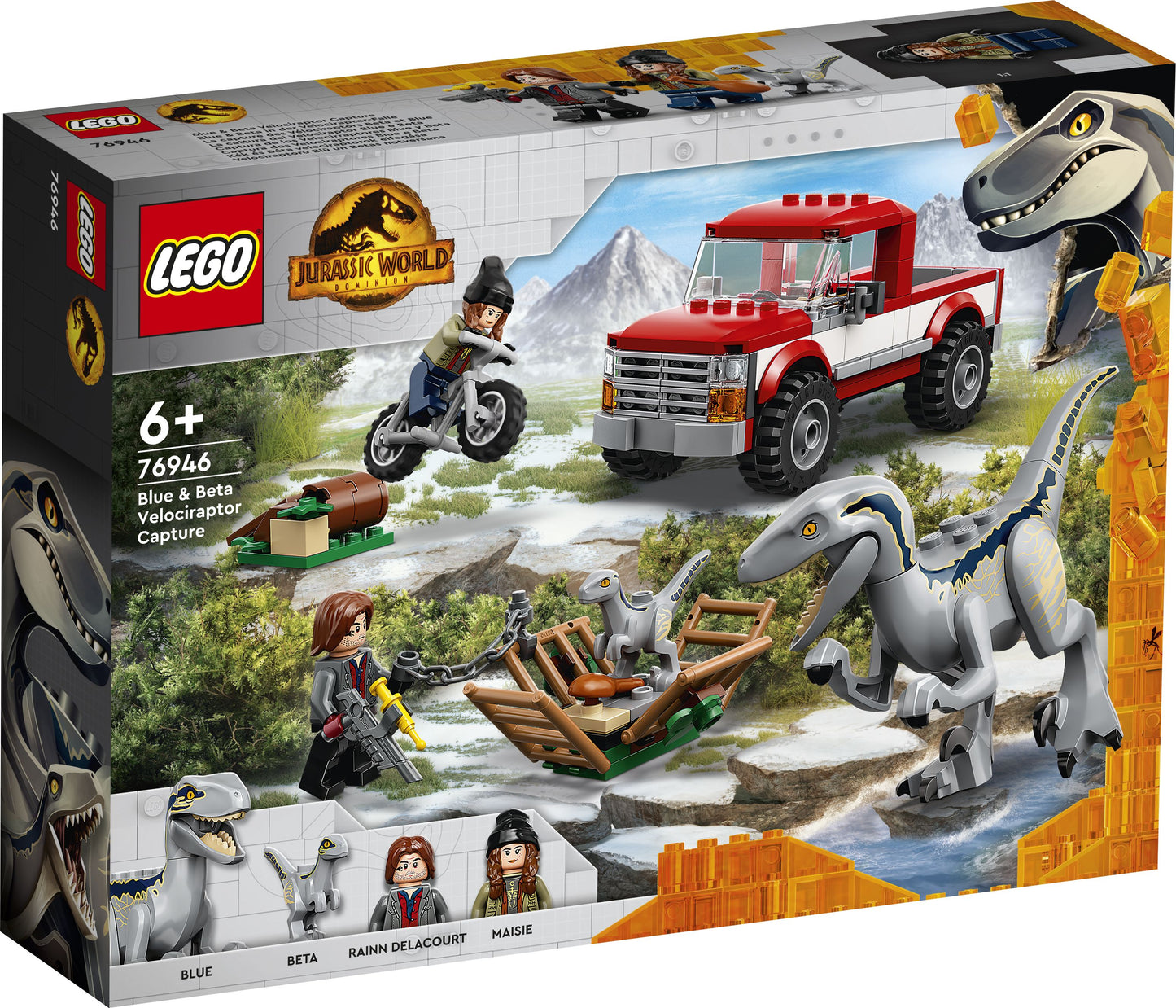 Jurassic World 76946 Blue& Beta in der Velociraptor-Falle