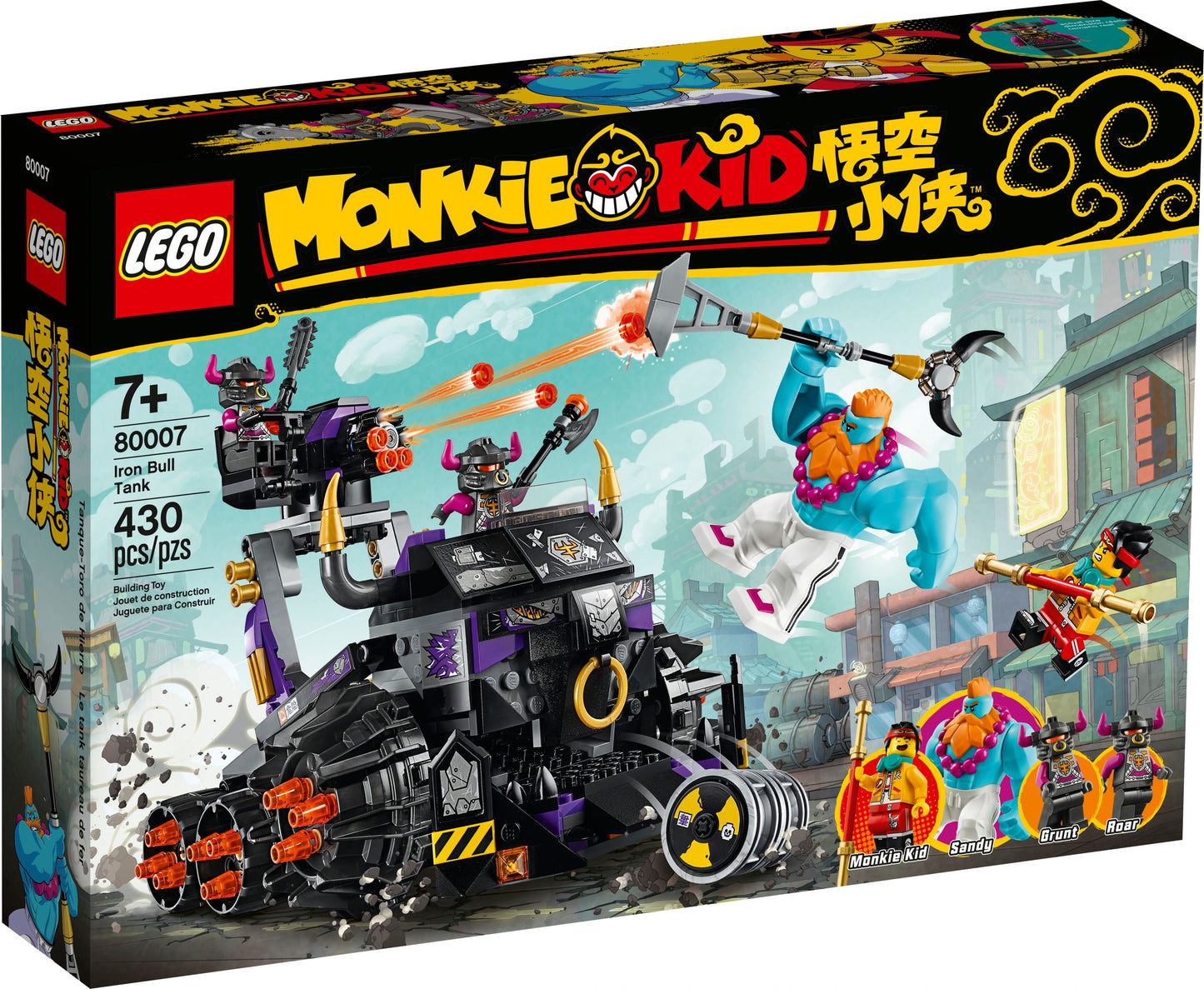 Monkie Kid 80007 Gepanzerter Eisenstier